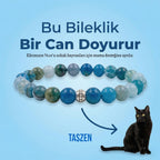 Mavi Akik Doğal Taş Bileklikleri