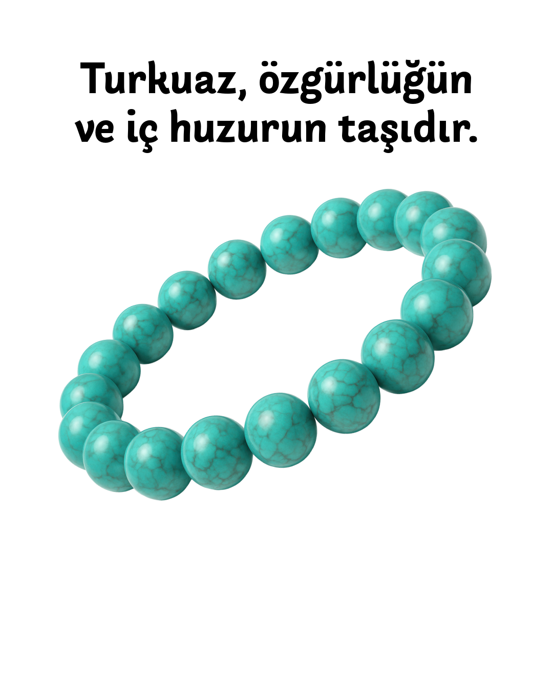 Negatif enerjiden korunun, iletişiminizi güçlendirin. Gök mavisi Turkuaz doğal taş bileklik ile şansı ve huzuru hayatınıza çekin. Hemen keşfet!