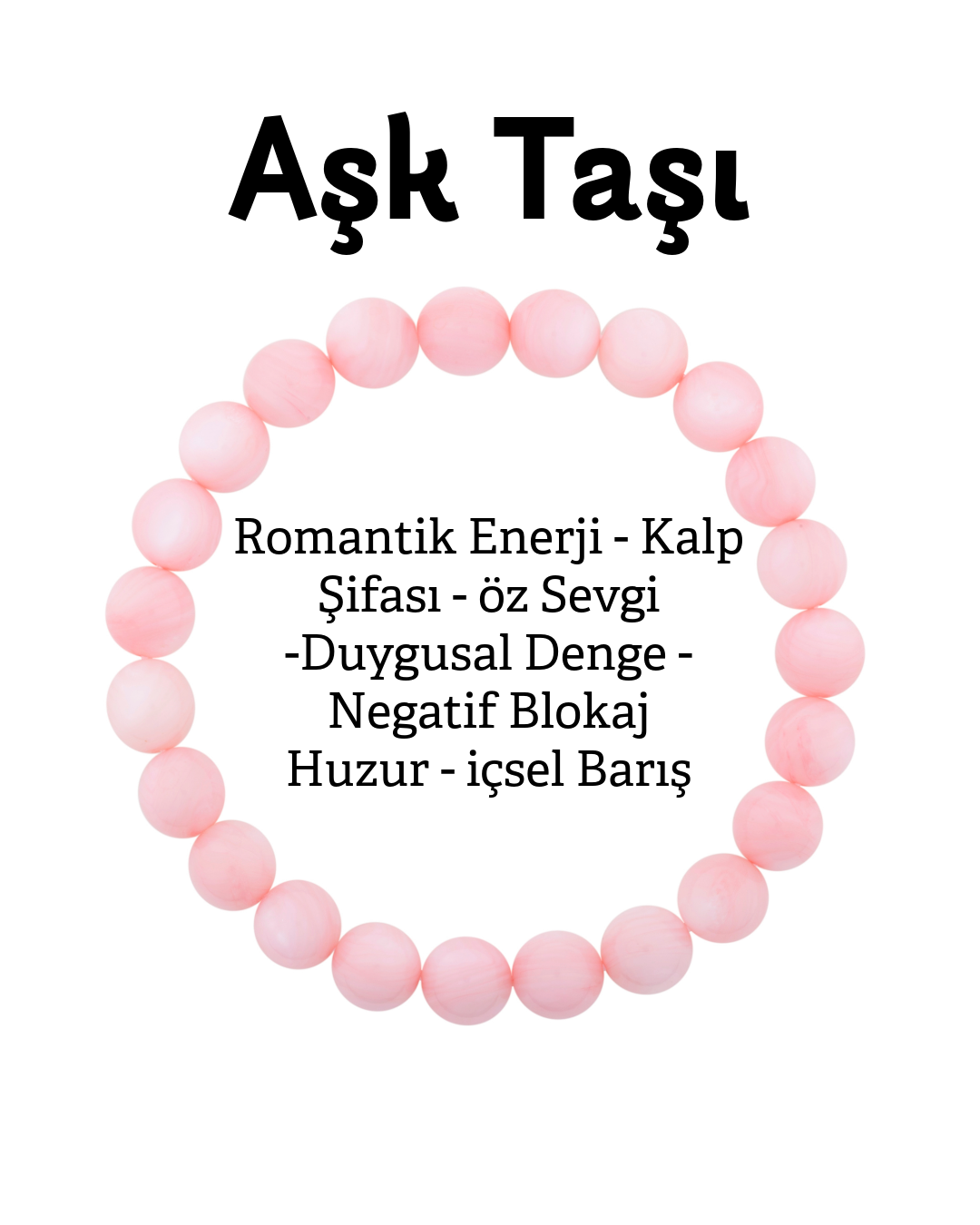 Koyu pembe doğal taş bileklik – el işçiliği, zarif tasarım, enerji dengeleyici doğal taşlar ile şık aksesuar